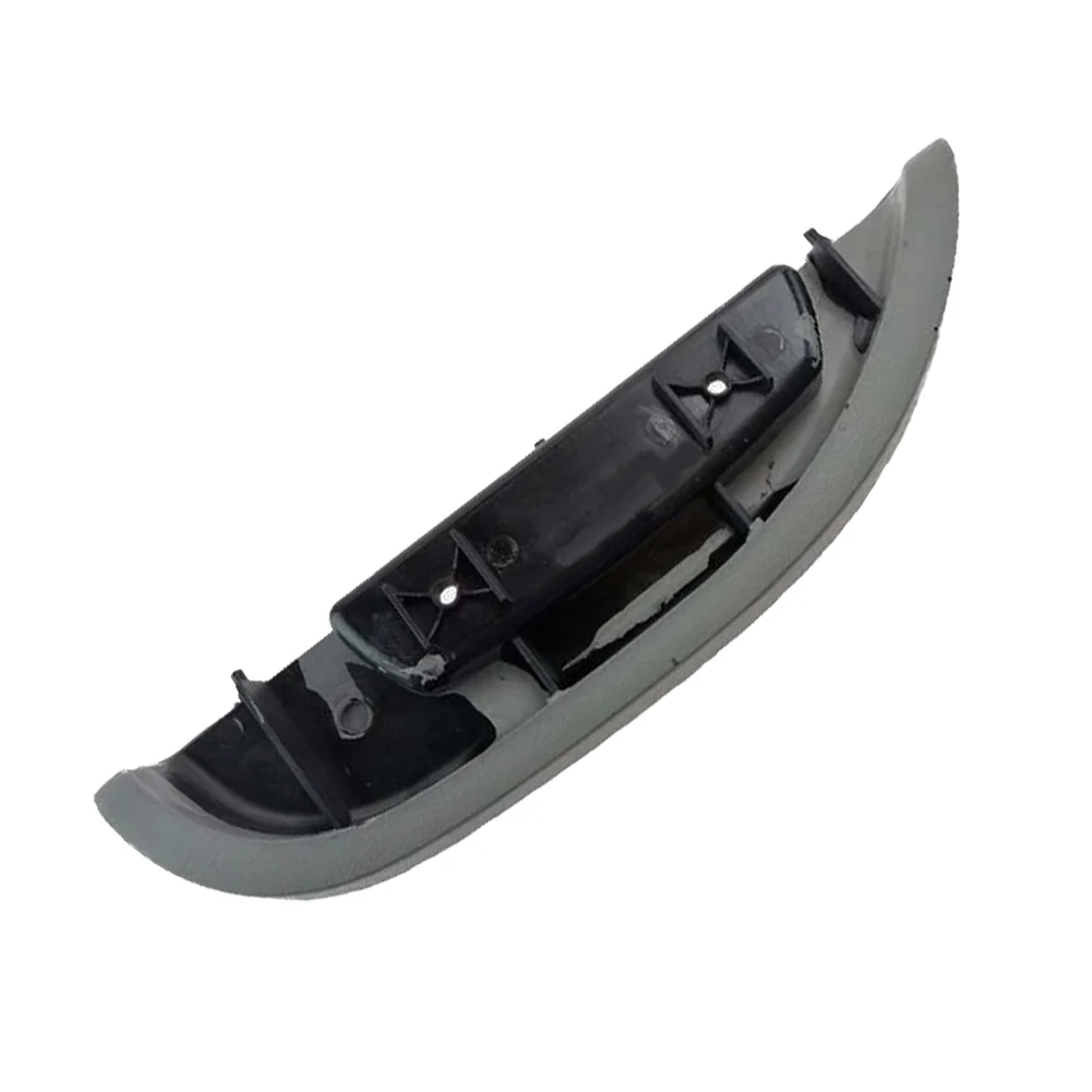 Color Gray Armrest Pull Handle Door Pull Cover Easy Installation OEM Style Fit Made To Match OE For Express 2500 1996-2002