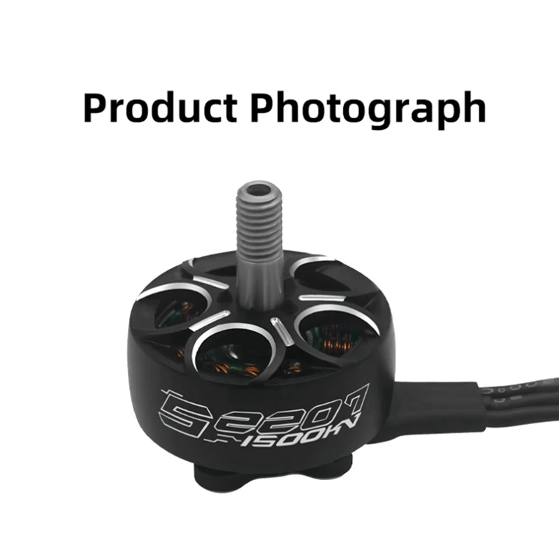 S2207 6S 8S Brushless Aeromodelling Motor High Efficiency High Torque For 5 Inch Drones