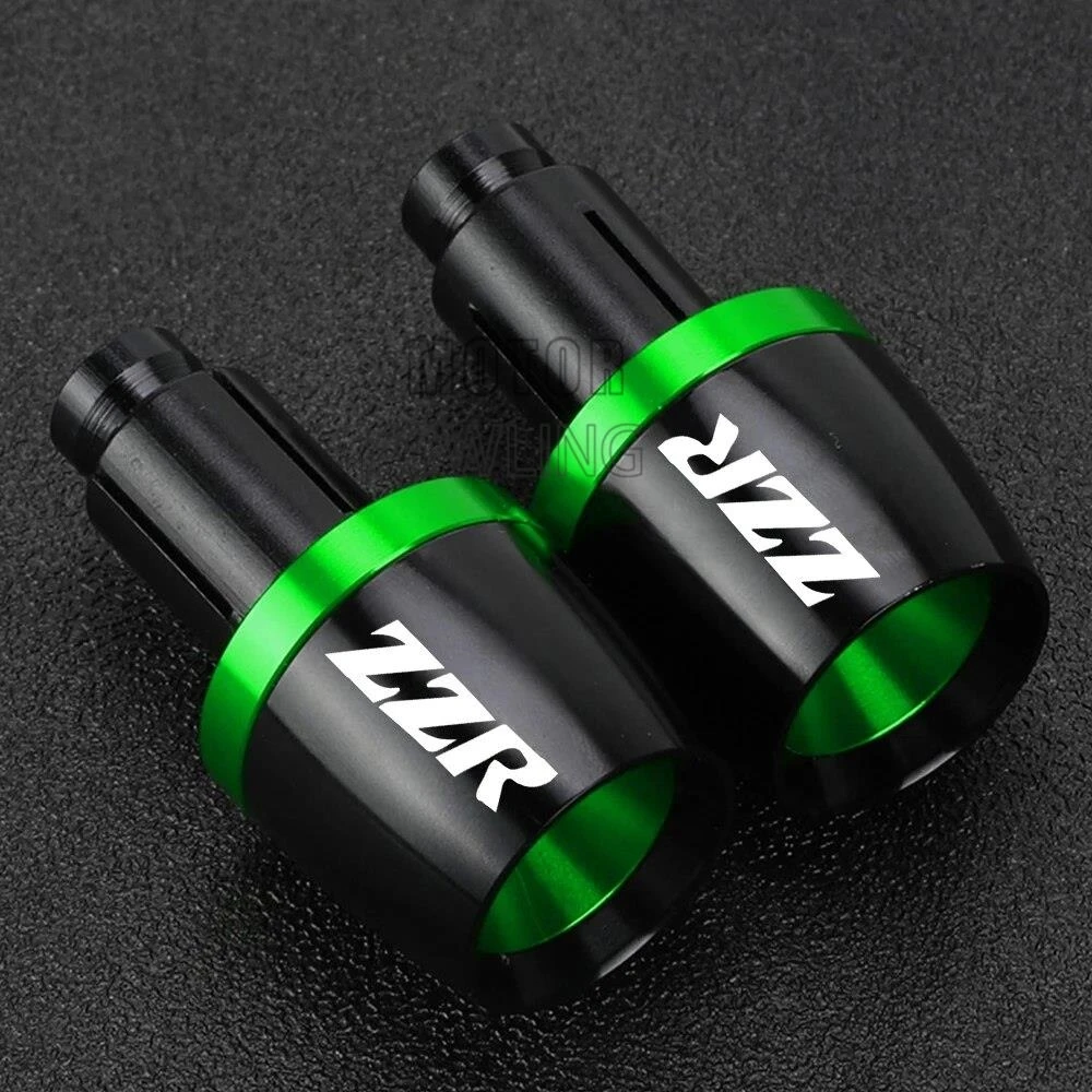 For KAWASAKI ZZR 250 600 1200 1400 Motorcycle 22mm Handlebar Grips Bar Ends Cap Handle Counterweight Plug ZZR250 ZZR600 ZZR1200