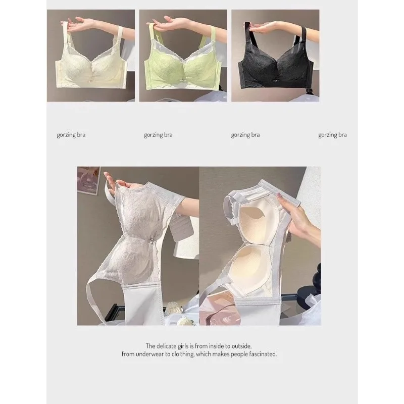 Minimizer-BH in Übergröße für Damen, ohne Bügel, Anti-Durchhängen, volle Abdeckung, dünne Körbchen, seitlicher Halt und Lift, Sommerkomfort MOYISU