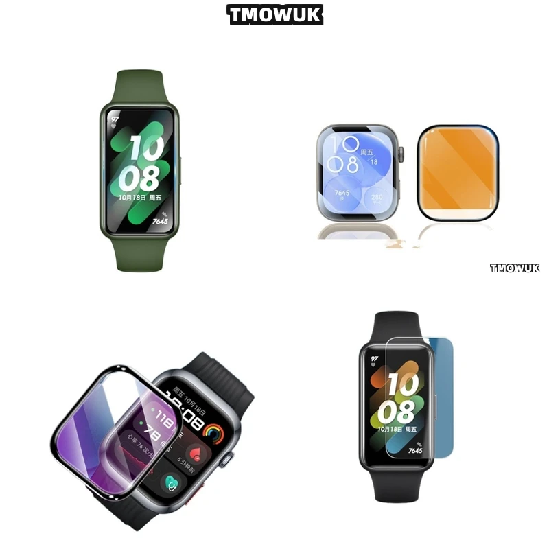 

For Huawei Band 6 7 8 9 10 B6 B7 Watch D2 Fit 3 4 Pro SE, Precision Alignment Film.