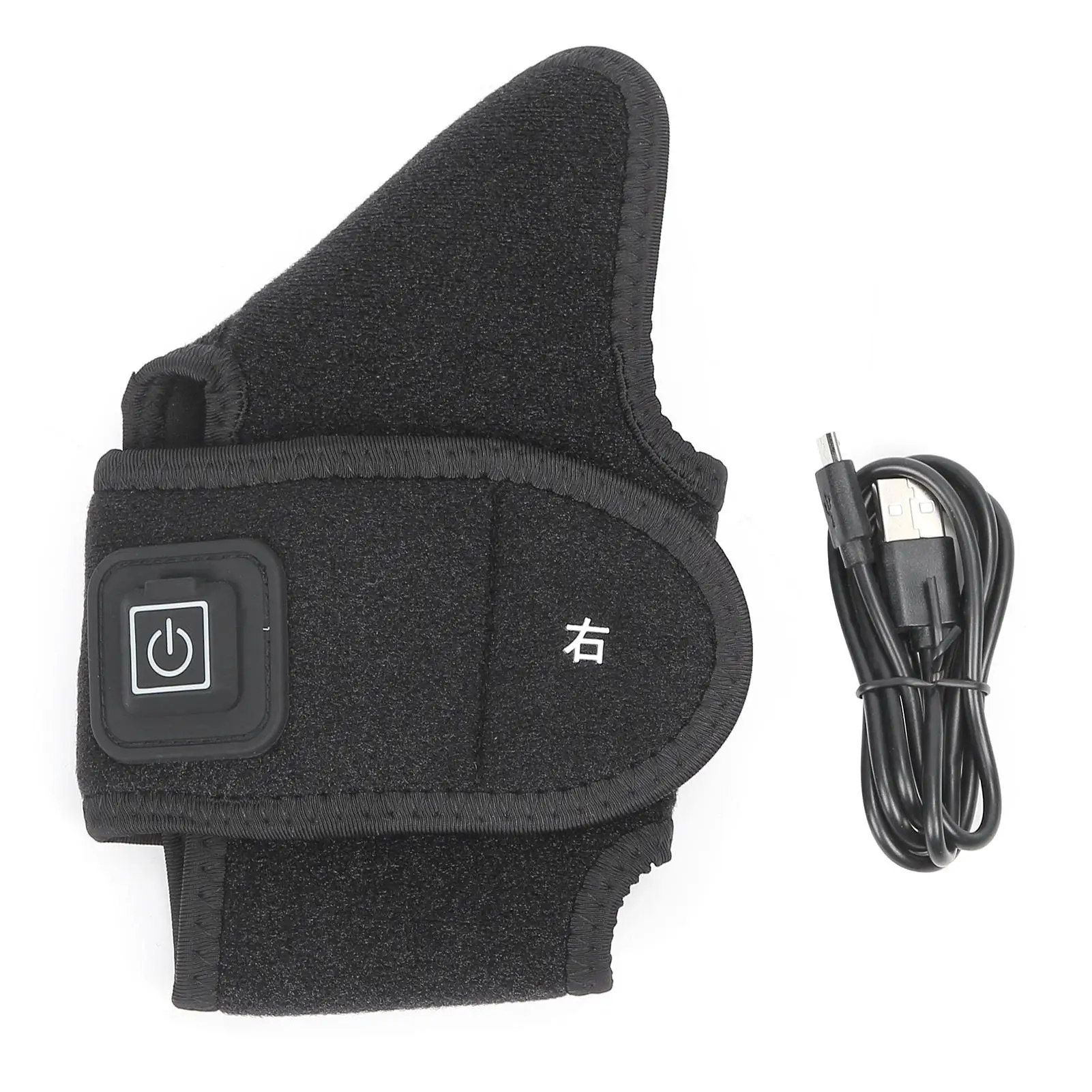 

Electric Heating Ankle Brace for Sprain Pain Relief Adjustable Hot Compress Support Wrap for Sports and Recovery