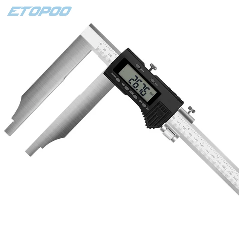 Imagem -05 - Caliper Vernier Digital com Nib Jaws Heavy Duty Digital Caliper 0300 mm 500 mm 600 mm 24