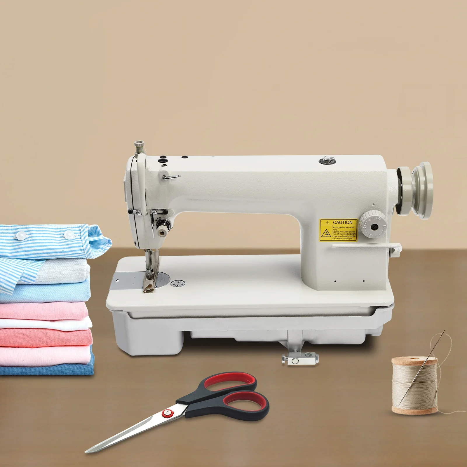 Industrial Straight Stitch Sewing Machine Fuel Powered High Speed Lockstitch 8700 Machine Head