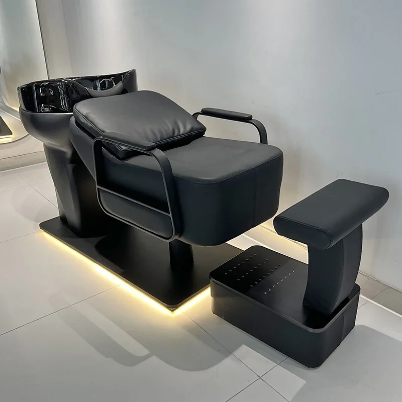 

Treatment Chair Shampoo Spa Stylist Hairdresser Hair Electric Hairdressing Bed Luxury Massage Salon Sillas Peluqueria Furniture