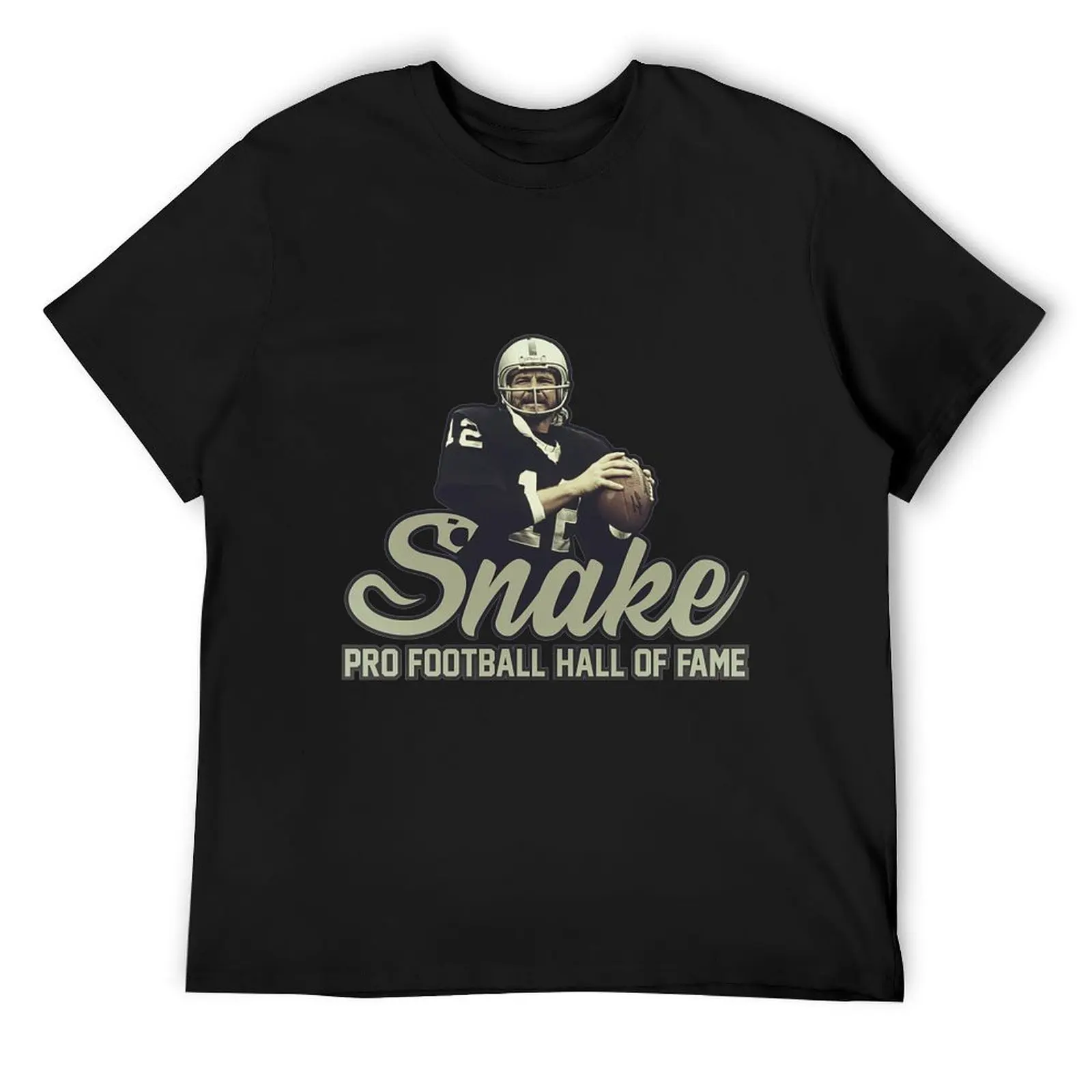 

Raiders T-ShirtSnake_ Ken Stabler HOF T-Shirt for a boy Man t-shirt graphic tee shirt mens graphic t-shirts