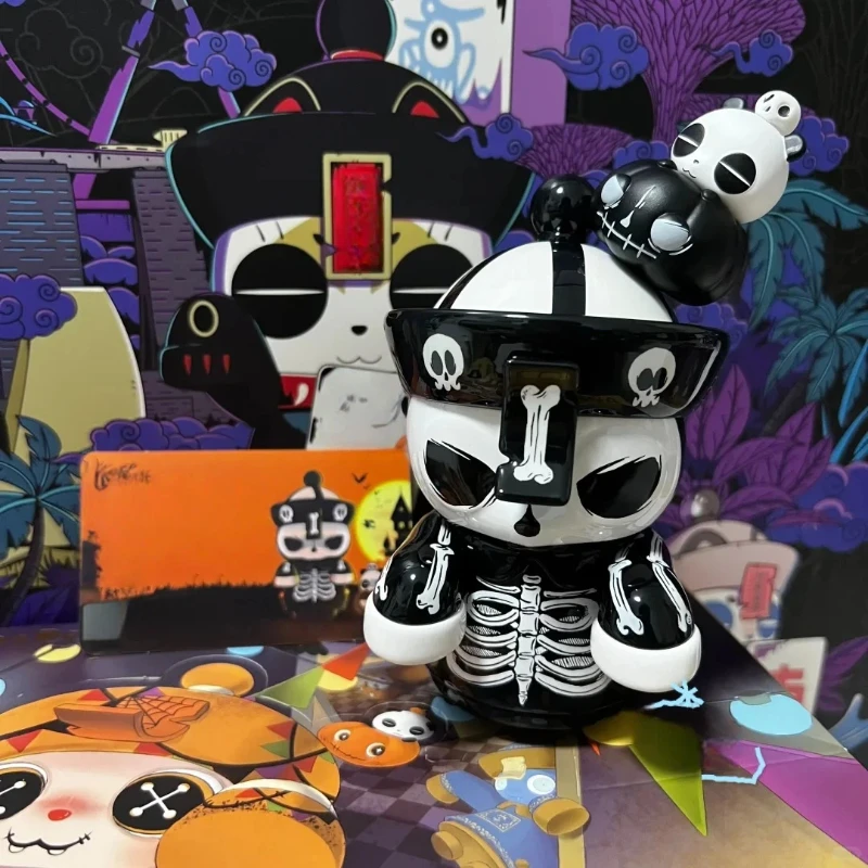 In Stock Opandee Zombie Party Halloween Series Blind Box Cute Desktop Ornament Trendy Toy Doll Handmade Birthday Surprise Gift