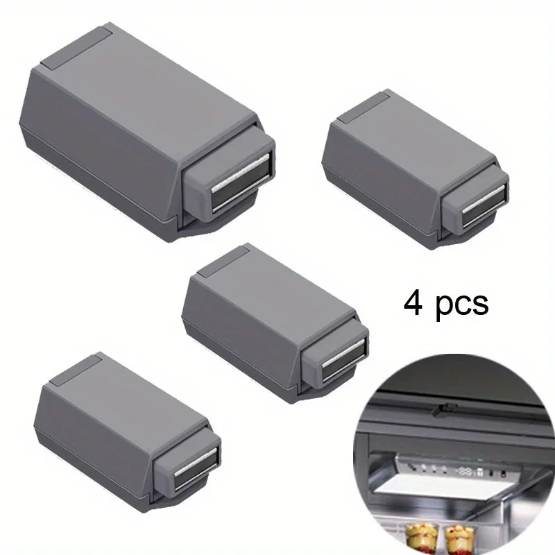 

4pcs Button Furniture Hardware Door Latch Latch Sliding Lock Cabinet Household Magnetic Attraction Magnetic Collision Rebound