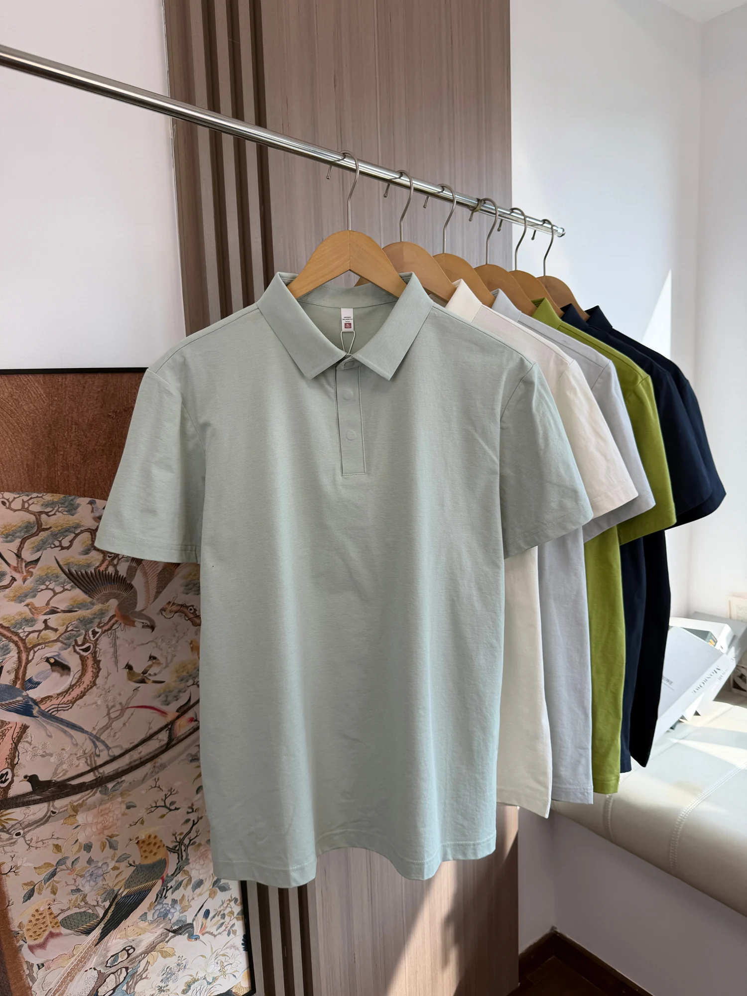 

Men's Casual Short Sleeve Shirt Comfortable Breathable Summer Fashion Urban Standard Fit Youth Daily Wear Flip Collar