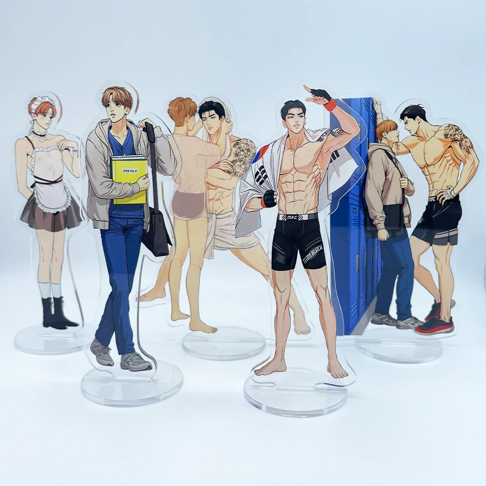 Anime Manwha Jinx Acrylic Stand Model Plate Keychain Joo Jaekyung Kim Dan Secret Service Series Figures Collection For Boyfriend