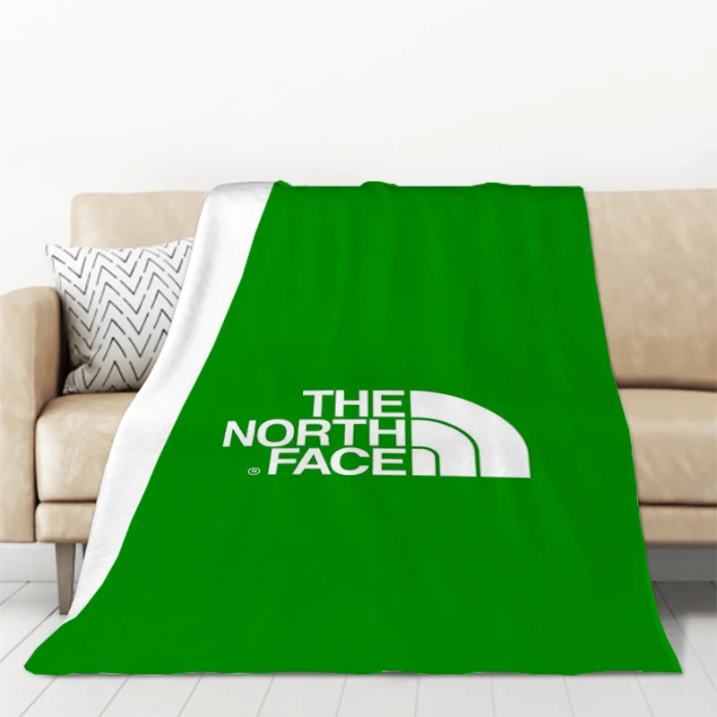 NNorth Face Logo Blanket Soft Plaid With Print Microfiber Bedding Throws for Lounge King Lid Catnap Downy Bed Blankets Throwing