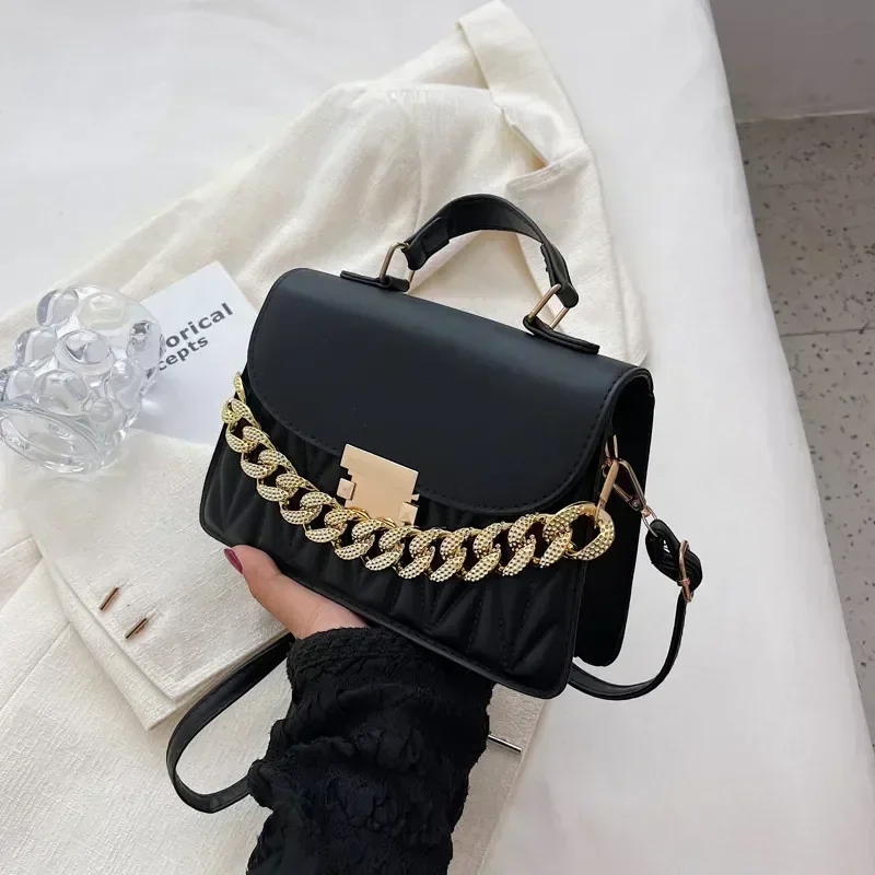 HLTN05  New Designer Shoulder Bag Fashion Chain Crossbody Bags For Women Brand Ladies Handbags And Purses