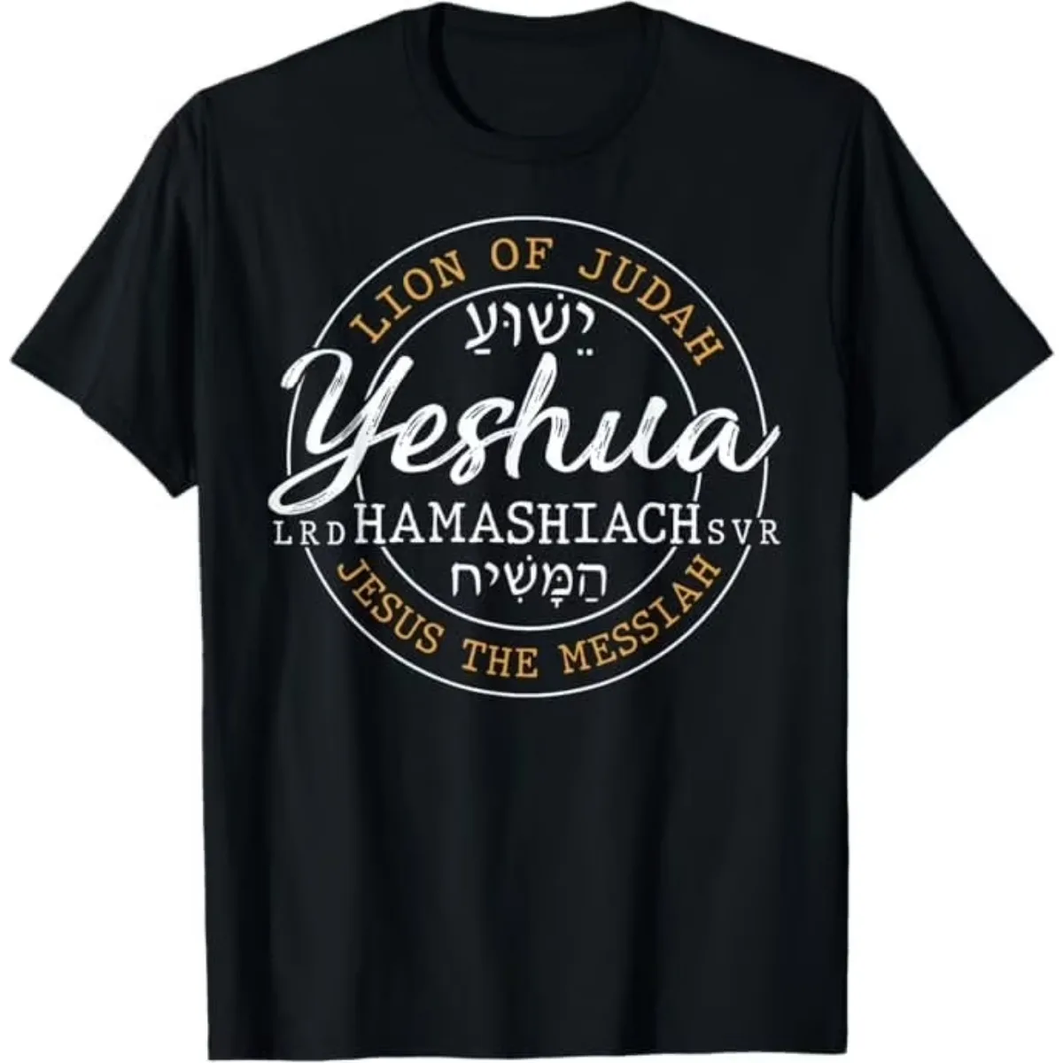 

Hebrew Name of Jesus Christian Religious Yeshua T-Shirt 100% Cotton O-Neck Short Sleeve Summer Casual Mens T-shirt Streetwear
