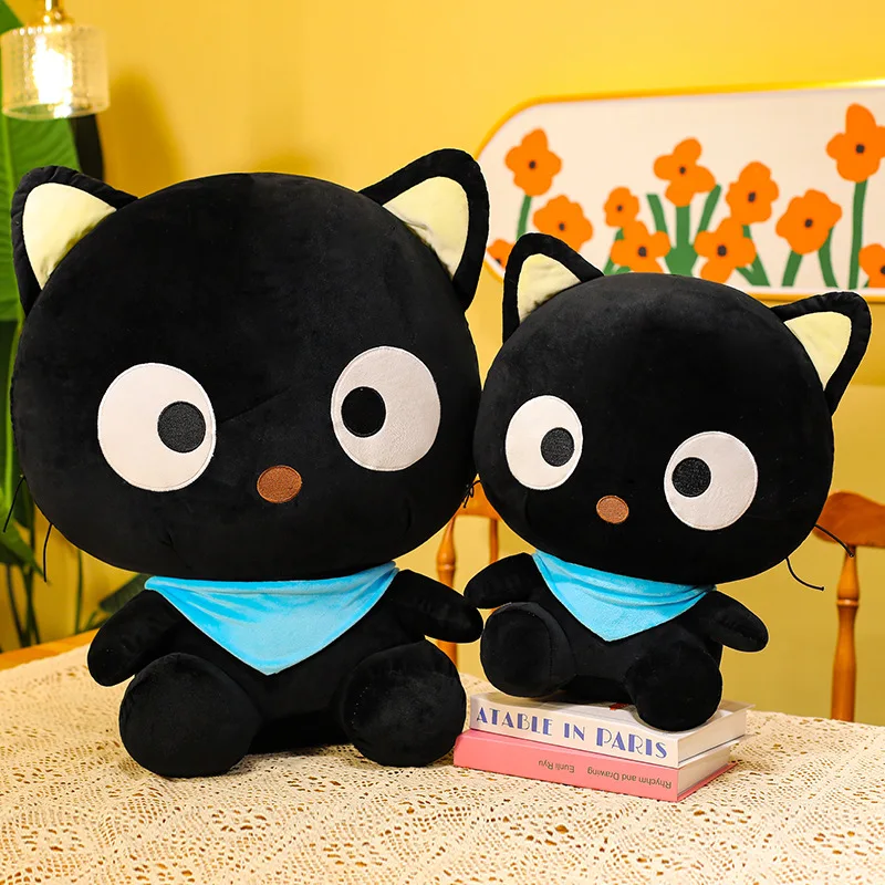 Kawaii Chococat Plush Toy Sanrio Chocolate Cat Stuffed Animal Kids Birthday Xmas Gift for Children Soft Doll Present Wholesale view 4