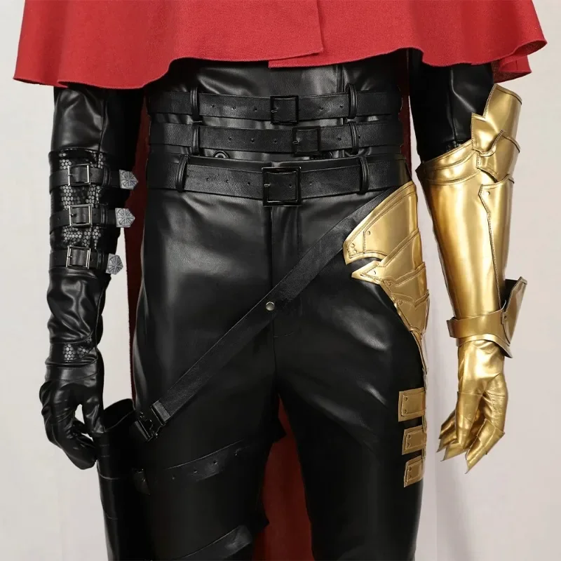 

Vincent Valentine Cosplay Costume Battle Suit Full Set and Individual Items Are Sold Man FF7 Fantasy Christmas New Year Costumes