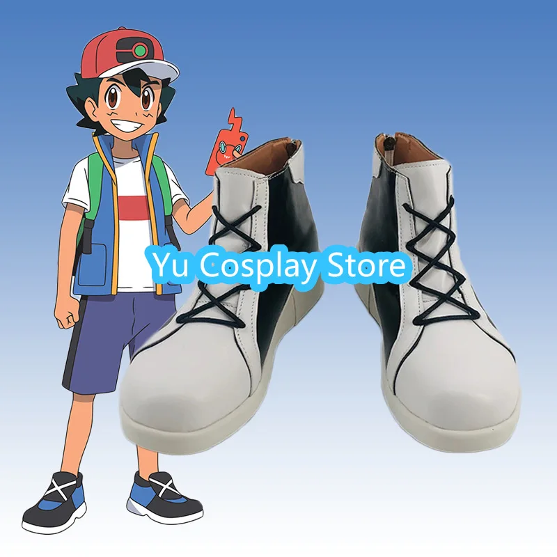 

Yu Косплей Магазин Эш Кетчум Обувь для косплея Мужская и женская обувь для Хэллоуина Карнавал Аниме Игры Костюм Реквизит