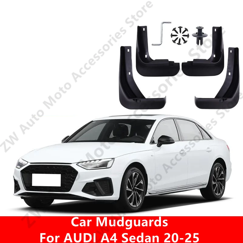 

Автомобильные брызговики для AUDI A4 Sedan 20-25, брызговики на крыльях, внешние детали, аксессуары для автомодификации, ремонт