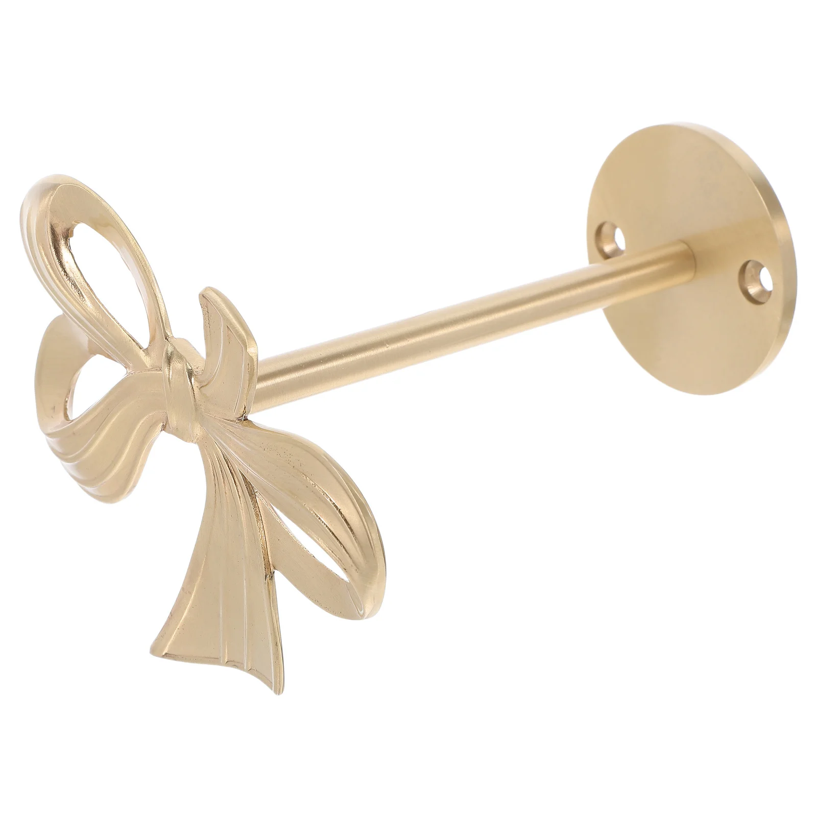 

Metal Bow Curtain Holdbacks Gold Wall Mounted Hooks for Heavy Duty Drapes Vintage Style Tiebacks Decorative Wall Hangers