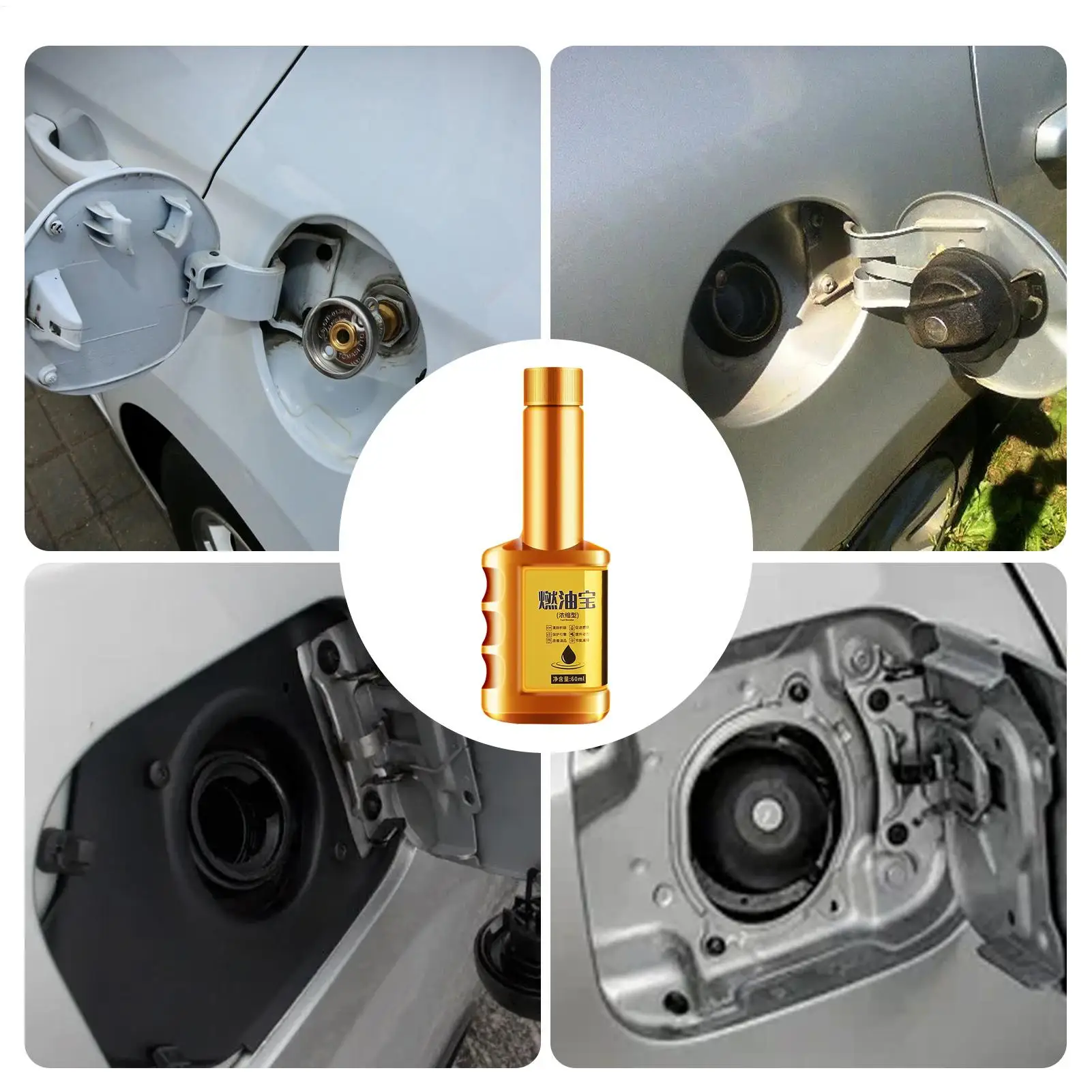 60ml Car Diesel Fuel Additive Auto Diesel Injector Cleaner Diesel Saver Oil Additive Energy Saver Car Fuel Treasure Additive view 5