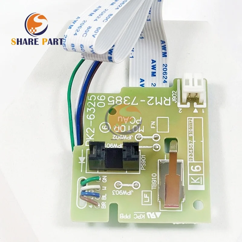 

RM2-7385 Плата управления двигателем PCA постоянного тока для HP 127NW 128FP 128FN M125a 126a DC 11PIN Высокое качество 1 шт. Запчасти для принтера