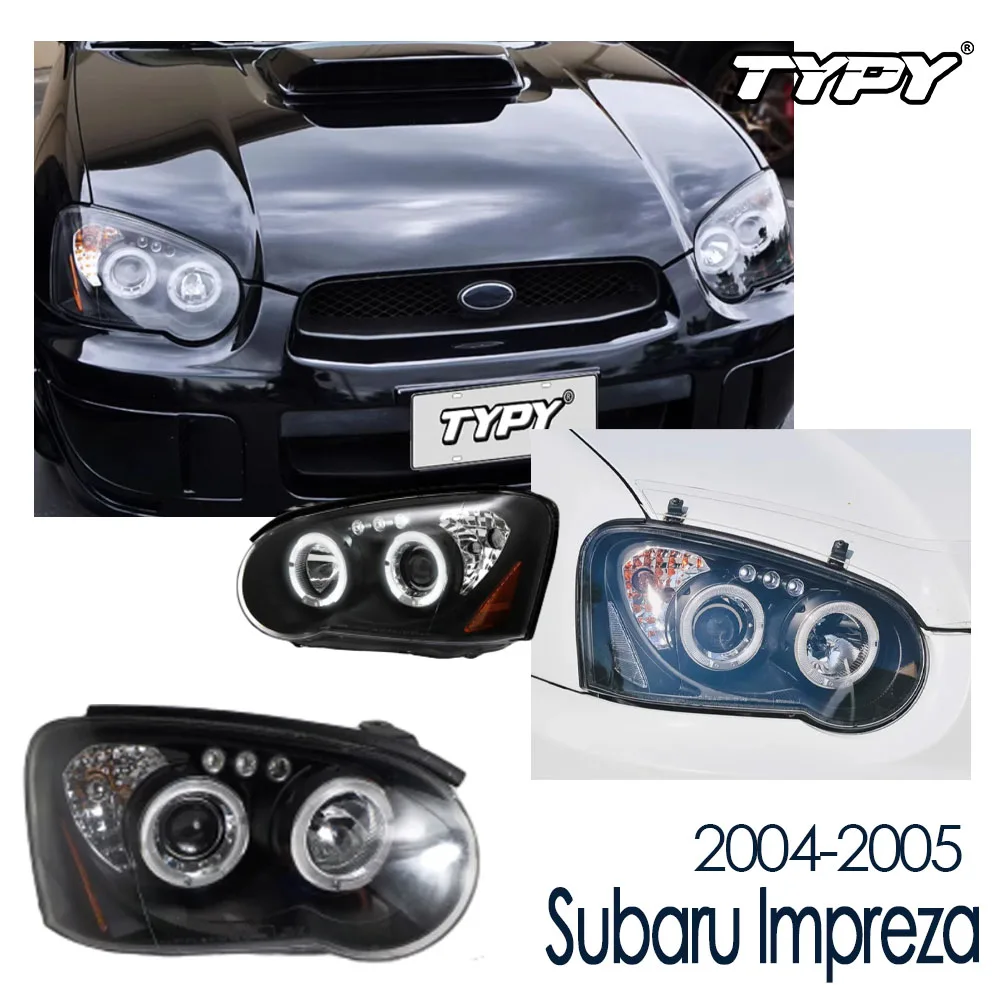 

TYPY New LED Car Headlight For Subaru lmpreza 2004-2005 Headlight Signals Auto Accessories Dynamic Turn Running Lights