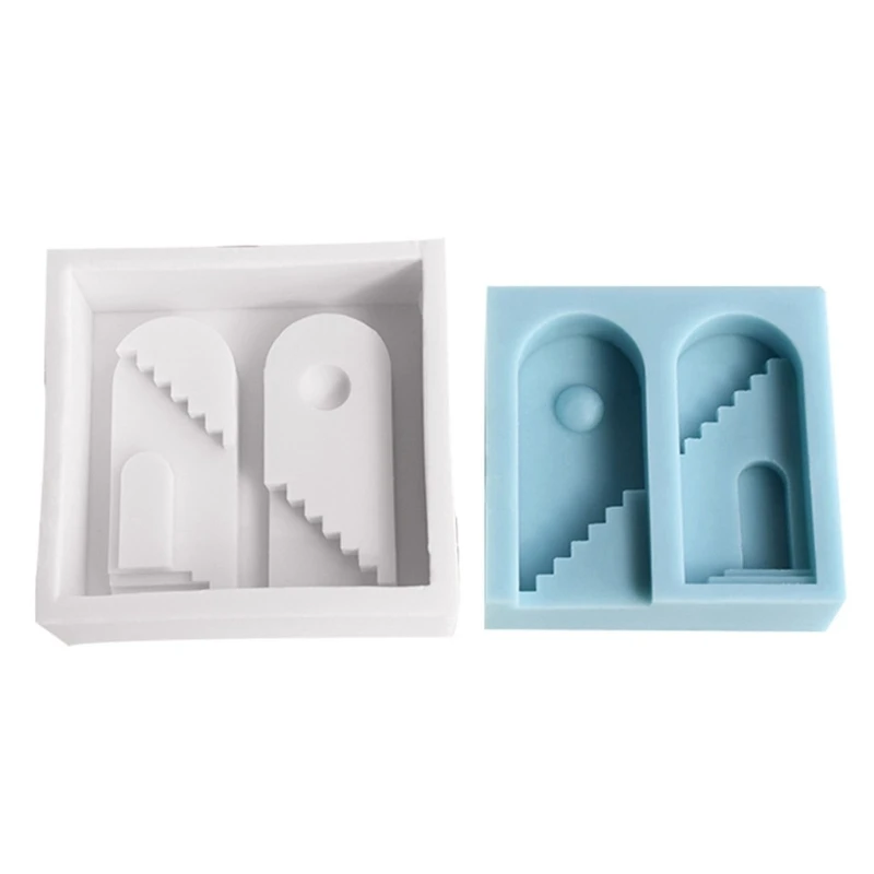 DIY Molds Arch Ladder Shaped Soap Mold Silicone Material for Hand-Making