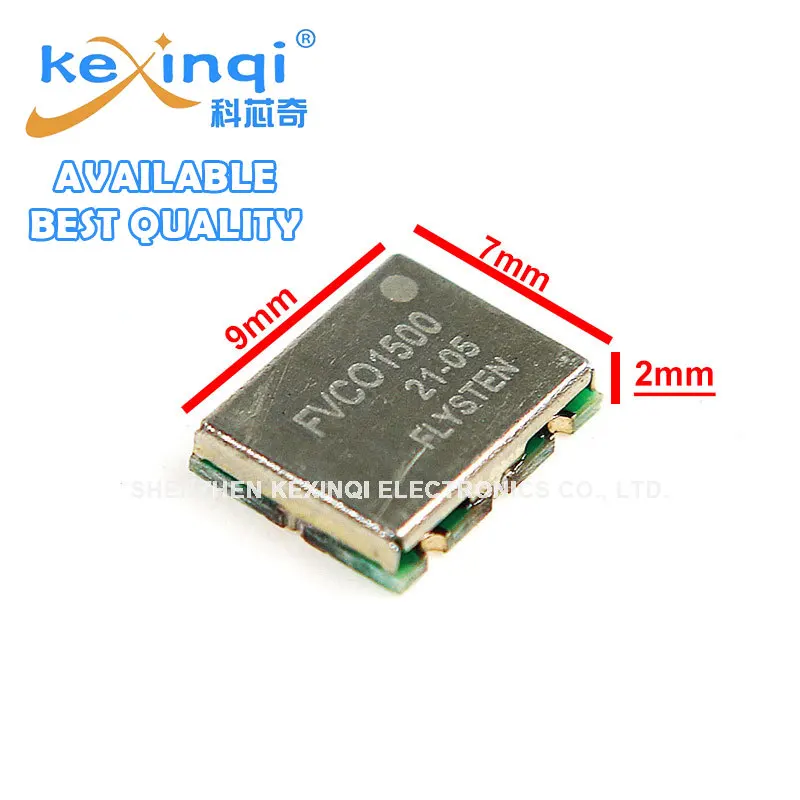 2pcs 100~5000MHz VCO Voltage Controlled Oscillator Signal Source for Interphone Frequency Band Jammer FVCO150 FVCO900  FVCO450