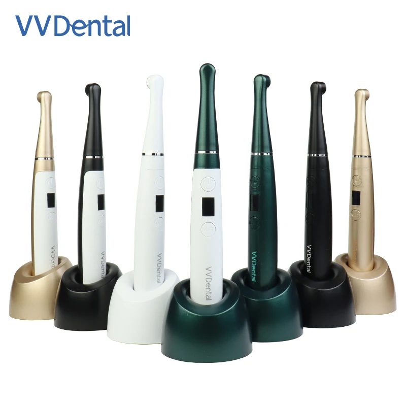 Dental Photopolymerizer Multi Lens Wireless Resin Cure Healing Light Led Dental Curing Light Laser Oral Lamp Optical polymer