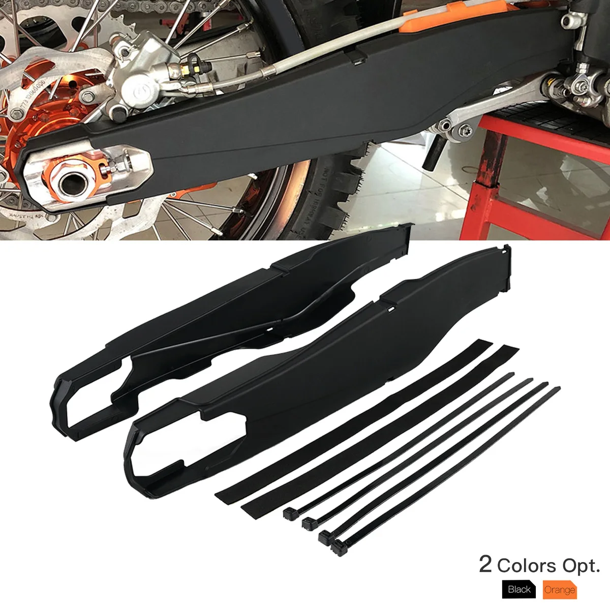 

NICECNC For KTM SX 125 XC 250 XC 300 SXF 250 SXF 450 XCF 250 350 450 2013-2022 Swingarm Guard Protector For Husqvarna TE 300