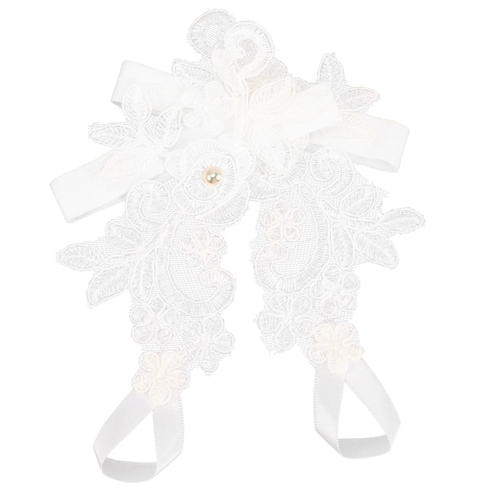 

Durable Foot Chain Bridal Anklet Wedding Beach Jewelry Ocean Fabric Women Cloth Lace White Ankle Bracelets Teen Girls anklets