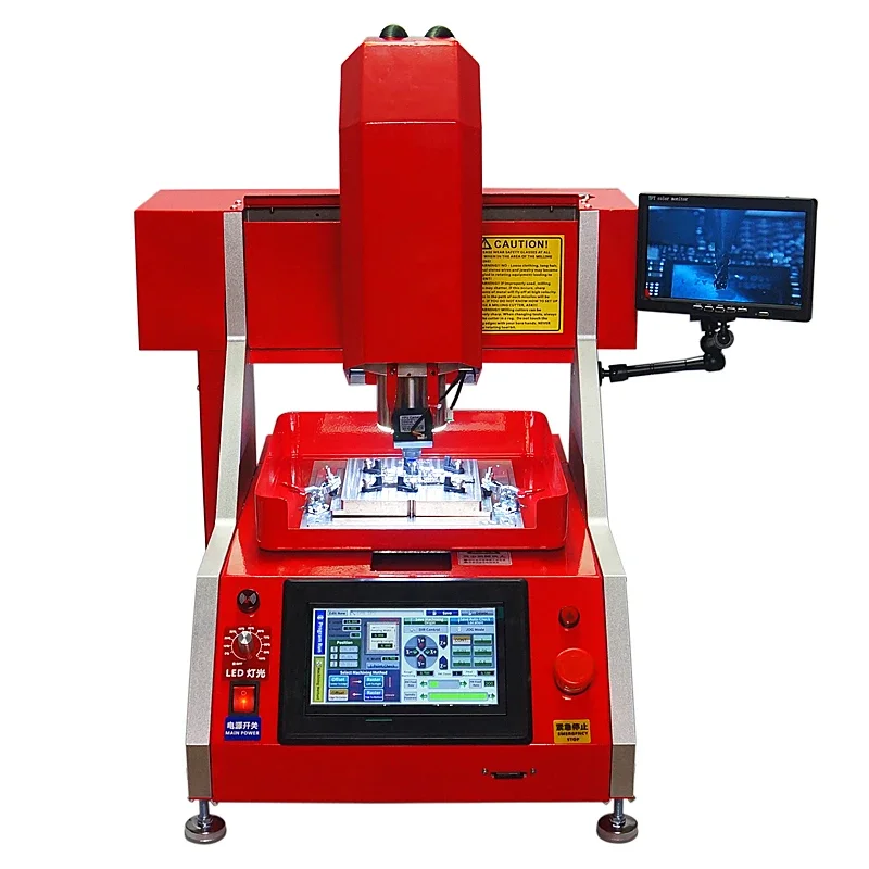 Upgrade LY-1002 Auto BGA Mobile Phone BGA IC Chipset Router Repair CNC Milling Polishing Engraving Machine for IPhone Main Board