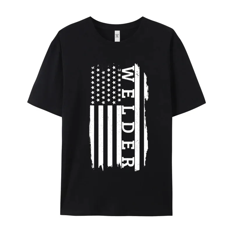 Hip Hop Women's Tops & Tees Mens Patriotic We der Gift Casual T Shirt Combed cotton Short Sleeve Letter T Shirts Crew Neck
