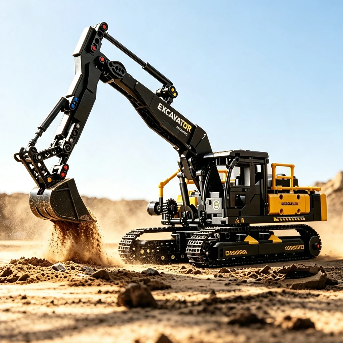 Technical Blocks Home Decor City Engineering Excavator Models Building City Construction Vehicle MOC Cars Truck Bricks Toy Gift