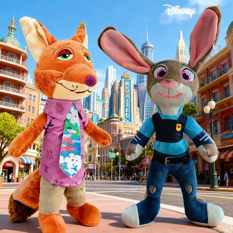Zootopia2 شخصية نيك وايلد جودي @@ هوبس كارتون قطيفة ناعمة لطيفة لعبة دمية نموذج عيد الميلاد عيد الميلاد% هدية للأطفال الأصدقاء # # #1