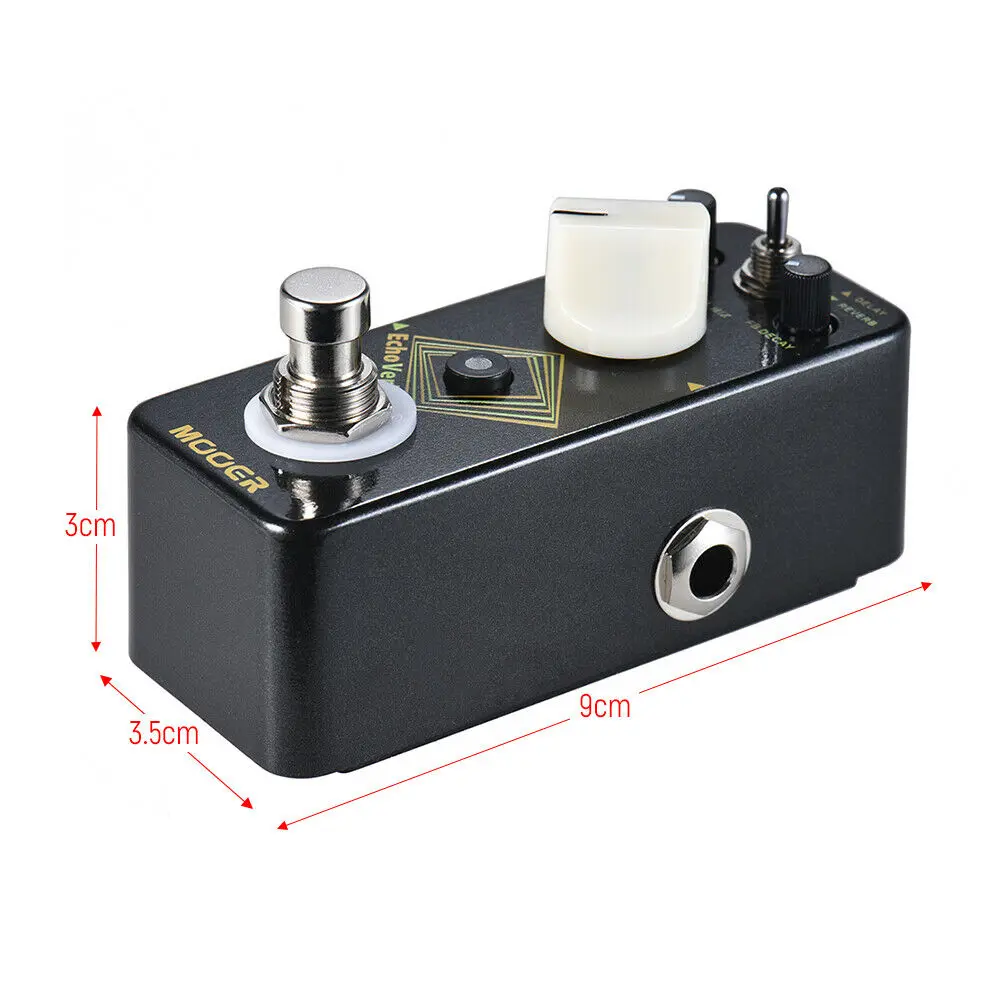 Mooer MDV1 Echoverb Electric Guitar Effect Pedal Digital Delay & Reverb Pedal for Guitar Parts Accessories