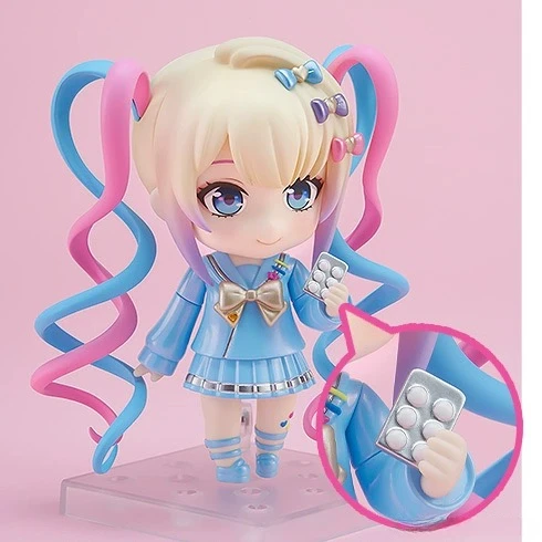 Bedürftige Mädchen Überdosis Anime Figur Pop-up-Parade Kangel Action figuren virtuelle Uploader PVC-Sammlung Q-Version Modell Spielzeug