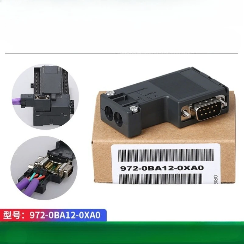 Profibus Bus Connector 972-0BA12 RS485 DP Communication Plug Industrial Profibus Bus Terminal Connector for Automation Equipment