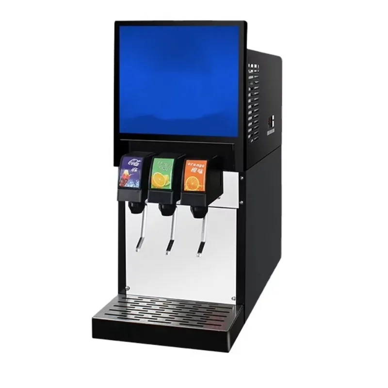 

Drink C ola Soda Carbonated Drinking Dispenser Machine/ Commercial 2-6 Flavor Soda Machine Beverage Dispenser