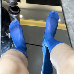 Multi-style Tube Socks Sexy Sheer See Through Male Stocking Gifts for Man Hose Exotic Formal Wear Socks Fashion Male Dress Socks