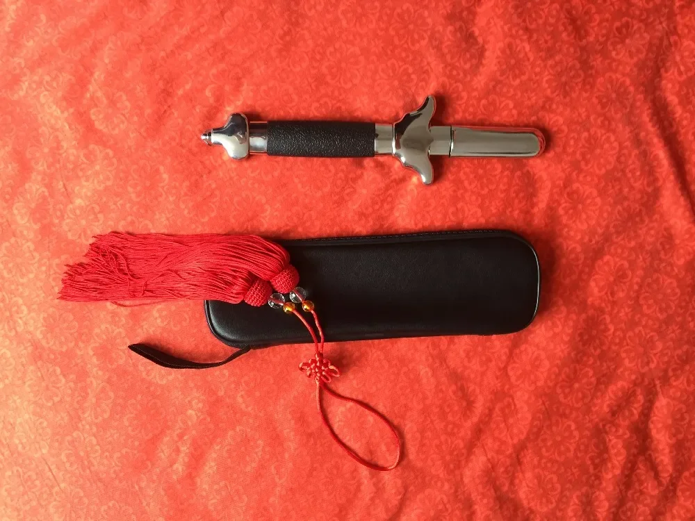 Taichi فنون الدفاع عن النفس Yingyang تدريب السيوف التلسكوبية #6