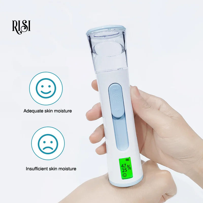 RISI Professional Mini Nano Mister Sprayer Portable Nano Facial Steamer USB Nano Mister Lash Eyelash Extensions