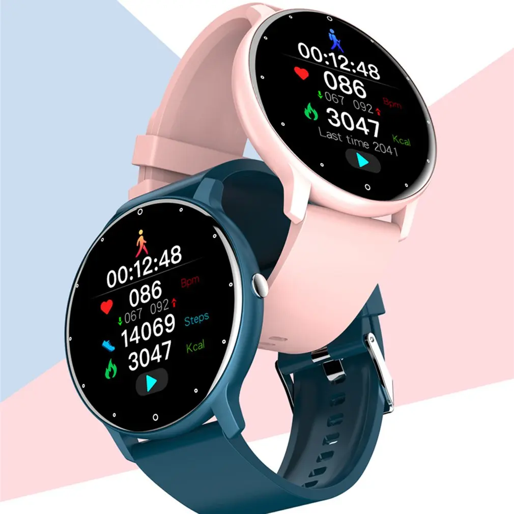 

Hot ZL02 Smart Watch Full Screen Sport Fitness Watch IP67 Waterproof Information Reminder Multifunctional Watch Dropshipping