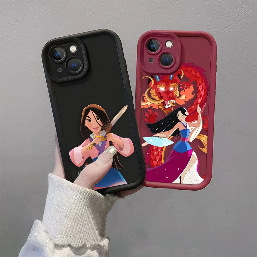 Disney Drachen Mushu Mulan Telefon Fall Für MOTO G9 G22 G24 G32 G34 G35 G52 G53 G54 G60 G75 G84 G85 E22 E32 E40 EDGE 40 50 60E Fall