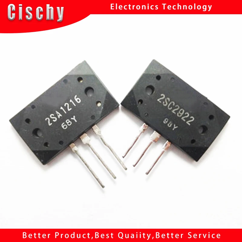 

1Pair/lot=2pcs 2SA1216 2SC2922 1PCS 2SA1216 + 1PCS 2SC2922 MT-200 In Stock