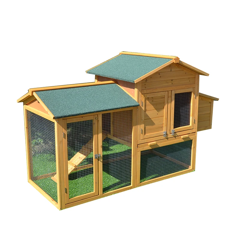 Wooden chicken cage, chicken nest, chicken villa, egg nest, rabbit nest, rabbit cage, pigeon cage, cat house, outdoor breeding