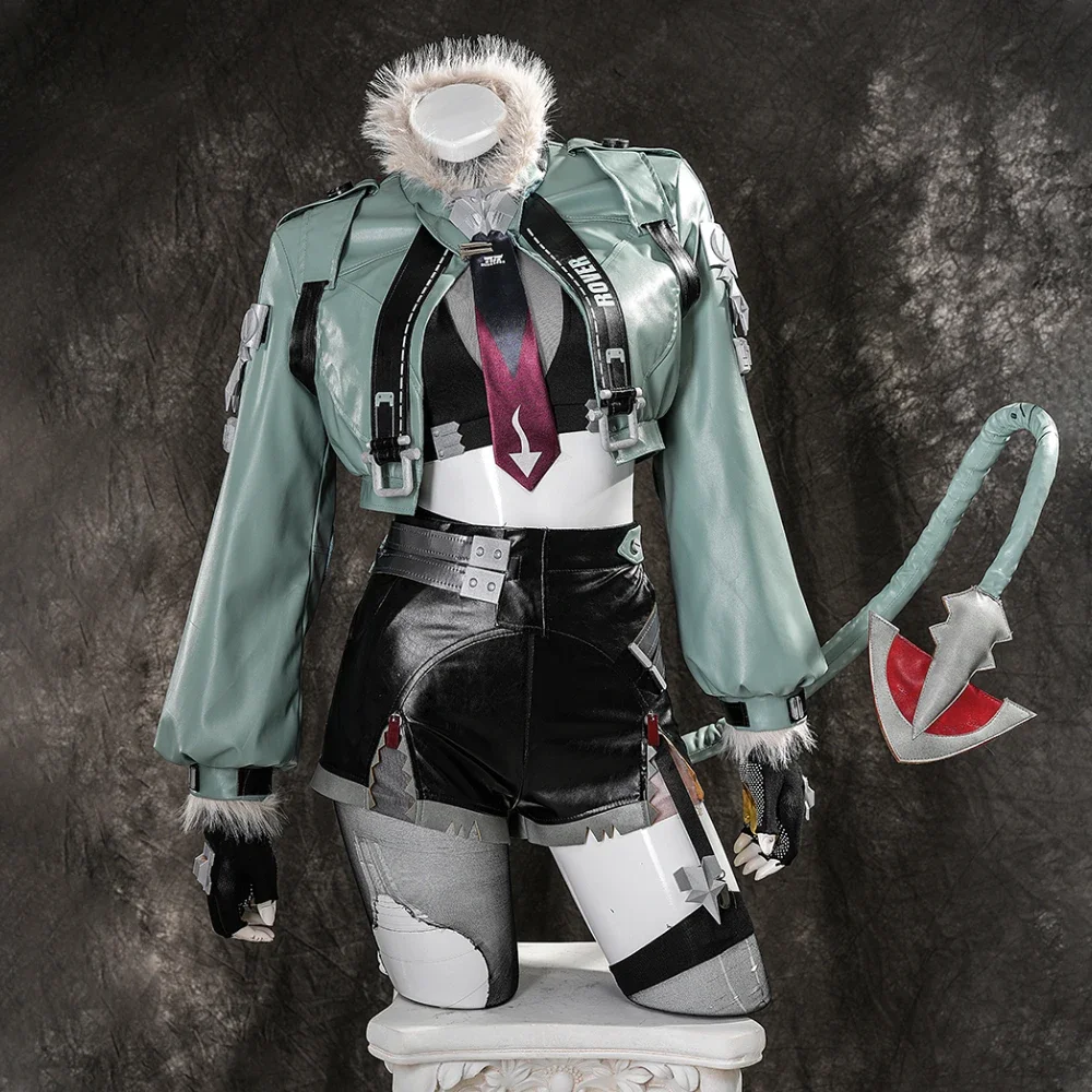 High Quality Jane Doe Cosplay Version Zenless Zone Zero Jane Doe Cosplay Costume Uniform Jacket Tail New Eridu Party Women Suit