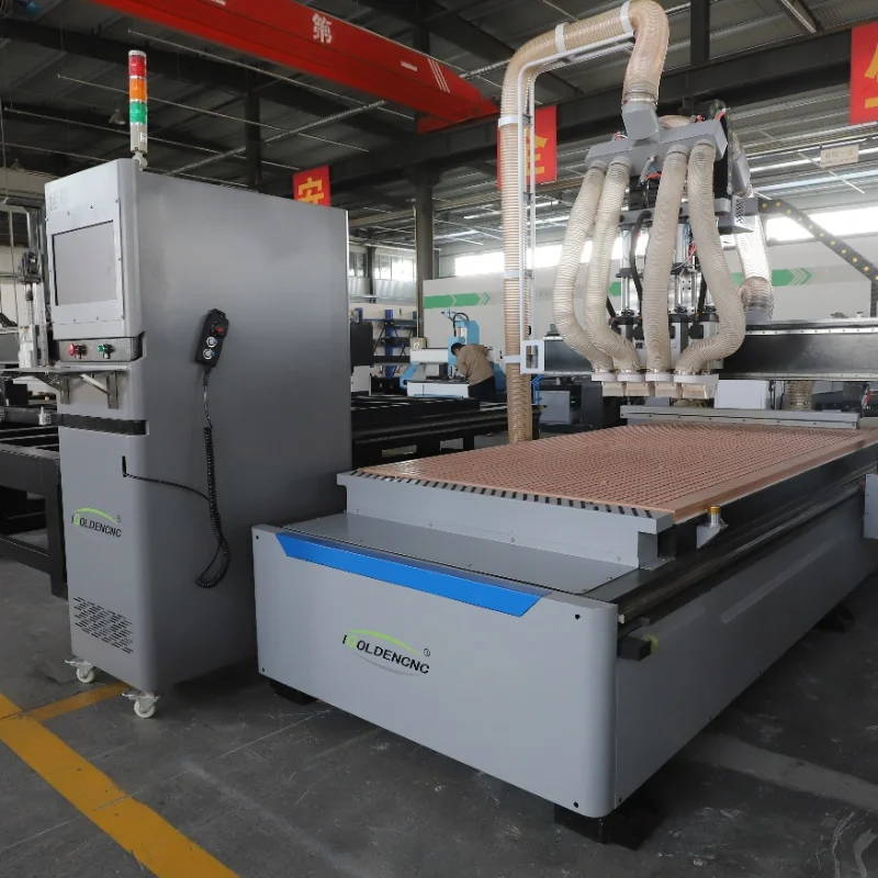 CNC Router 1325  Woodworking Machine Pneumatic Four Processing Machine Used for Wood Acrylic Mdf Factory Sell