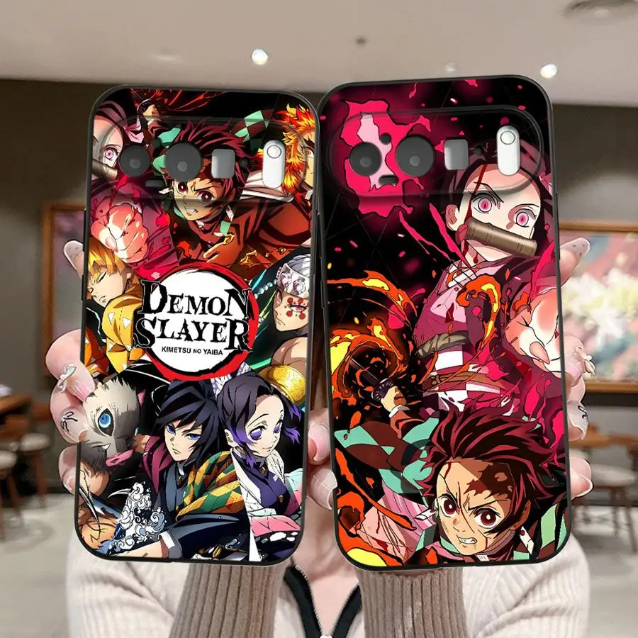 Funda Phone Cover Case for Google Pixel 10A 6a 8a 9a 6 7 8 Pro 7a 10 9 Pro XL D-Demon S-Slayer Anime
