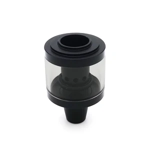 Lomint Best Seller Nuevo receptor de petróleo visual visual transparente Gran capacidad Shisha SHISHA ACCESORIOS DE COLECTORES LM-A650 12 Mejor tubería de aceite de vidrio de ventas - №4