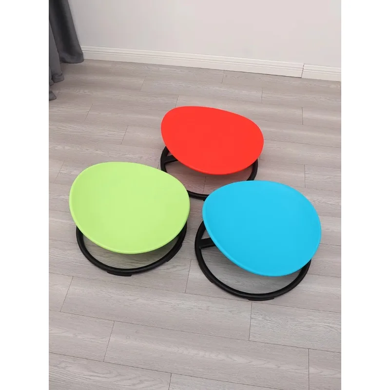 Rotating chair balance board children's sensory and physical fitness training device vestibular toy equipment household physical